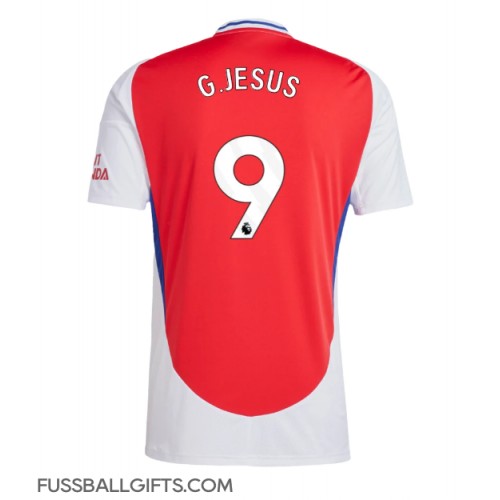 Arsenal Gabriel Jesus #9 Fußballbekleidung Heimtrikot 2024-25 Kurzarm